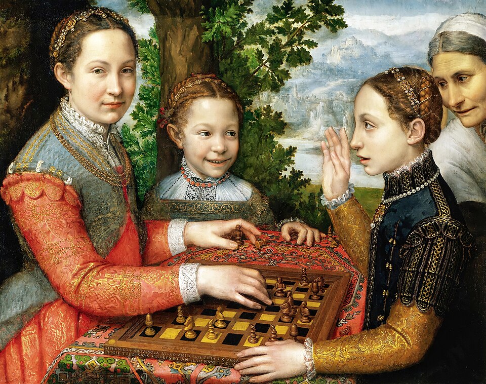 The History of Chess in Art