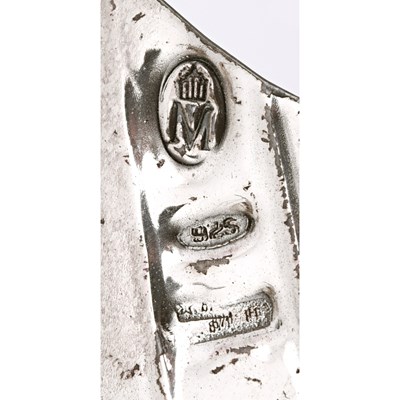 Lot 40 - Silver model of the ship "Santa Maria 1492" 925 Italian silver mounted on a wooden base