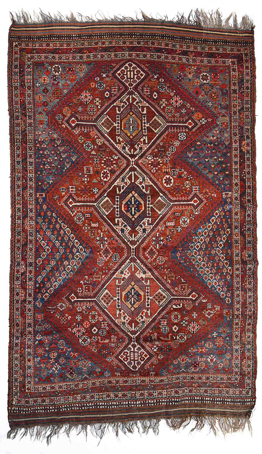Lot 573 - Shiraz Yalameh Tribal Rug (S Persia)