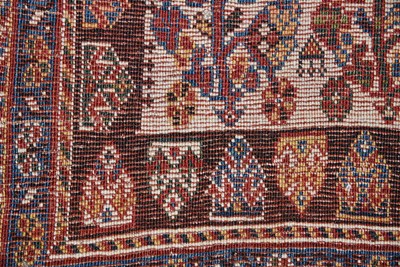 Lot 1 - Early 20th Century wool Qashqai carpet