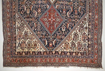 Lot 1 - Early 20th Century wool Qashqai carpet