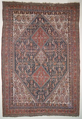 Lot 1 - Early 20th Century wool Qashqai carpet