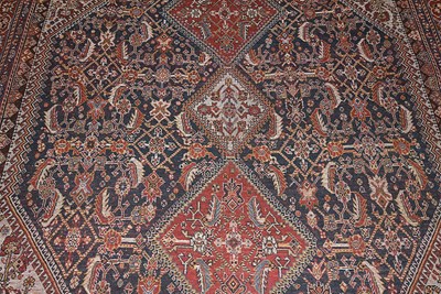 Lot 1 - Early 20th Century wool Qashqai carpet