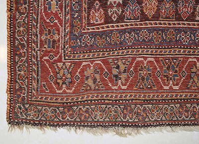 Lot 1 - Early 20th Century wool Qashqai carpet