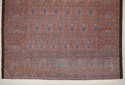 Lot 6 - Wool repeated boteh design  Qum carpet