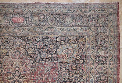 Lot 9 - Mid 20th Century double signed wool Mashad Carpet