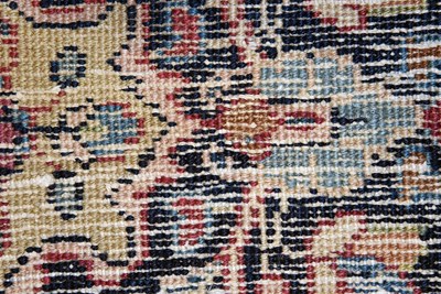 Lot 9 - Mid 20th Century double signed wool Mashad Carpet