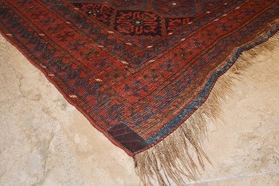Lot 44 - Baluch rug. Wool on Wool