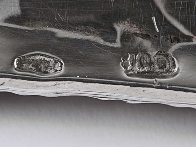 Lot 9 - A 20th century Turkish silver bowl. Marked (800).