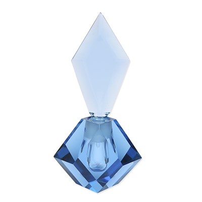 Lot 11 - Group of 4 European glass perfume bottles