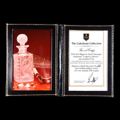 Lot 4 - A very special limited edition crystal decanter.