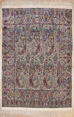 Lot 7 - Kerman carpet of multi boteh designs