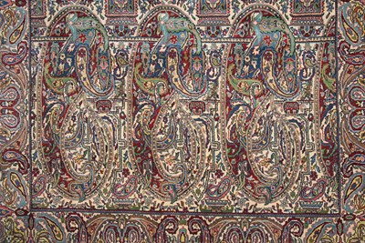 Lot 7 - Kerman carpet of multi boteh designs