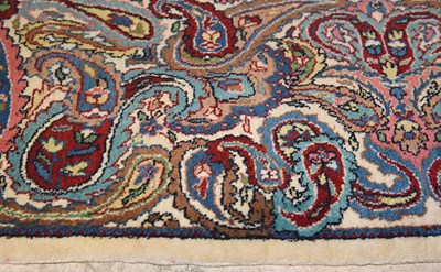 Lot 7 - Kerman carpet of multi boteh designs
