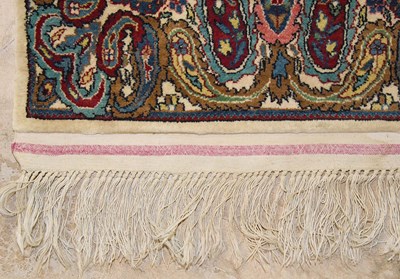 Lot 7 - Kerman carpet of multi boteh designs