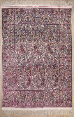 Lot 7 - Kerman carpet of multi boteh designs