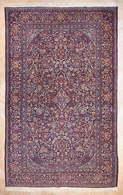 Lot 73 - Kashan Wool Carpet