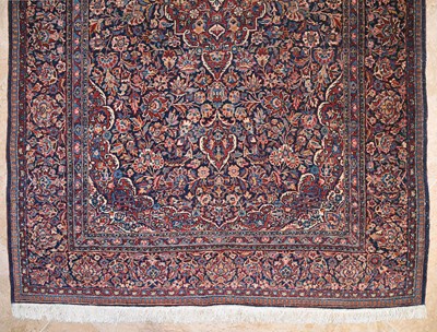 Lot 73 - Kashan Wool Carpet