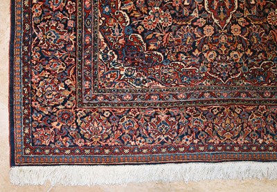 Lot 73 - Kashan Wool Carpet