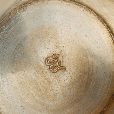 Lot 186 - Six gilded silver drinking cups, marked in tughra of the silversmith