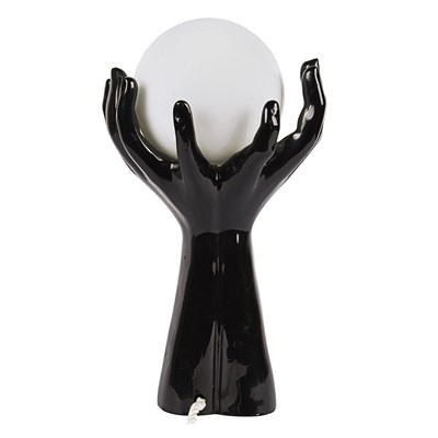Lot 223 - 1970s decorative ceramic table lamp