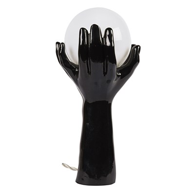 Lot 223 - 1970s decorative ceramic table lamp
