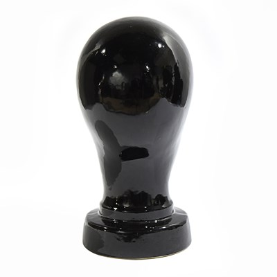 Lot 232 - 1970s decorative glass head