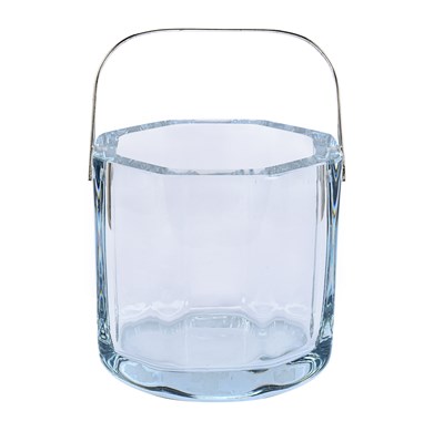 Lot 242 - Crystal ice bucket marked Cartier