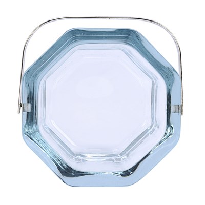 Lot 242 - Crystal ice bucket marked Cartier