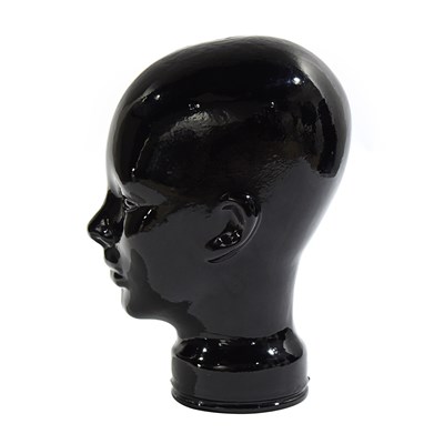 Lot 248 - 1970s decorative glass head