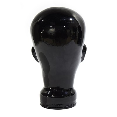 Lot 248 - 1970s decorative glass head