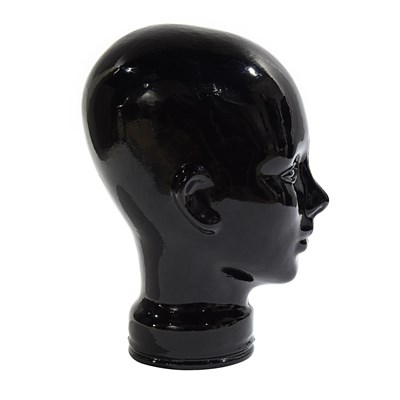 Lot 248 - 1970s decorative glass head