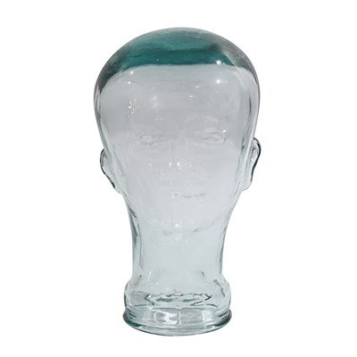 Lot 273 - 1970s decorative glass head