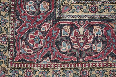 Lot 362 - Early 20th century Isfahan Ahmadi carpet wool on cotton. Circa 1900