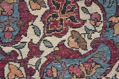 Lot 362 - Early 20th century Isfahan Ahmadi carpet wool on cotton. Circa 1900
