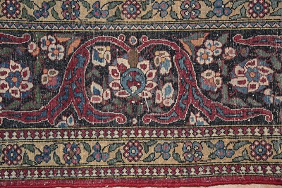 Lot 362 - Early 20th century Isfahan Ahmadi carpet wool on cotton. Circa 1900