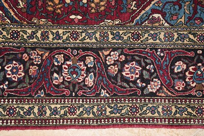 Lot 362 - Early 20th century Isfahan Ahmadi carpet wool on cotton. Circa 1900