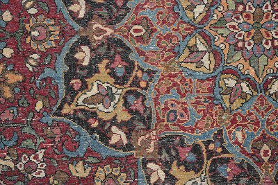 Lot 362 - Early 20th century Isfahan Ahmadi carpet wool on cotton. Circa 1900