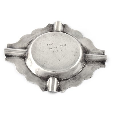 Lot 18 - An early 20th century Iraqi niello silver...