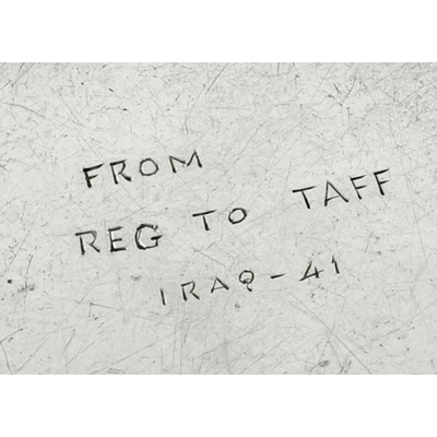 Lot 18 - An early 20th century Iraqi niello silver...