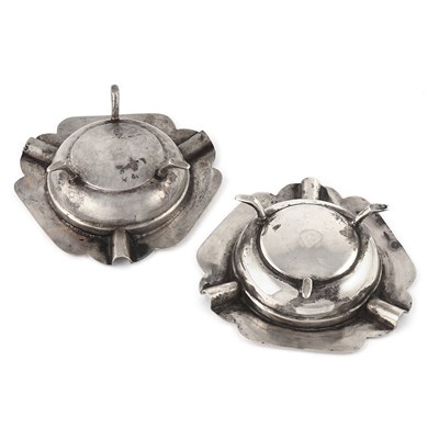 Lot 19 - An early 20th century Iraqi silver pair of...