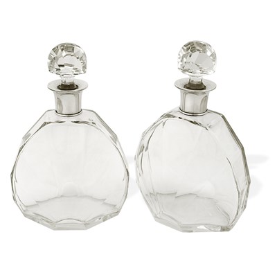 Early 20th Century French Crystal Decanters