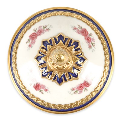 Fabergé imperial egg tea pot with certificate