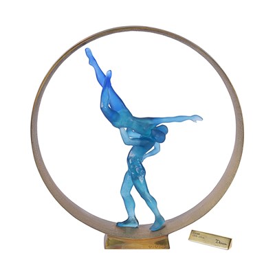 Daum France "Eden" sculpture by Monique Vivian