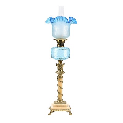 Late 19th century oil lamp
