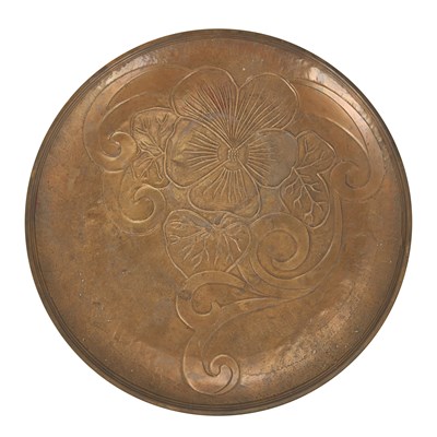 Brass vintage tray