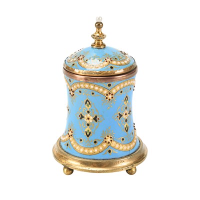 Late 19th century cylindrical compartment