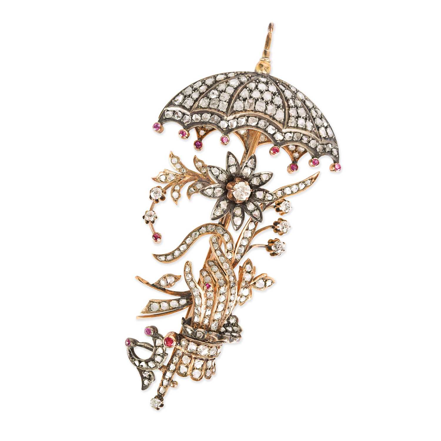 Lot 1 - A large late 19th century Ottoman Brooch...
