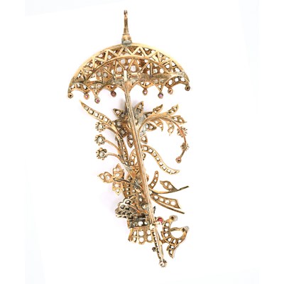 Lot 1 - A large late 19th century Ottoman Brooch...