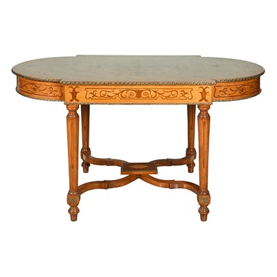 French Louis XVI style center table, circa 1900
